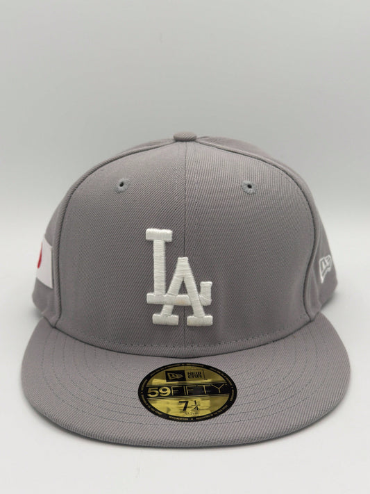 LA Dodgers Japan Flag Hat