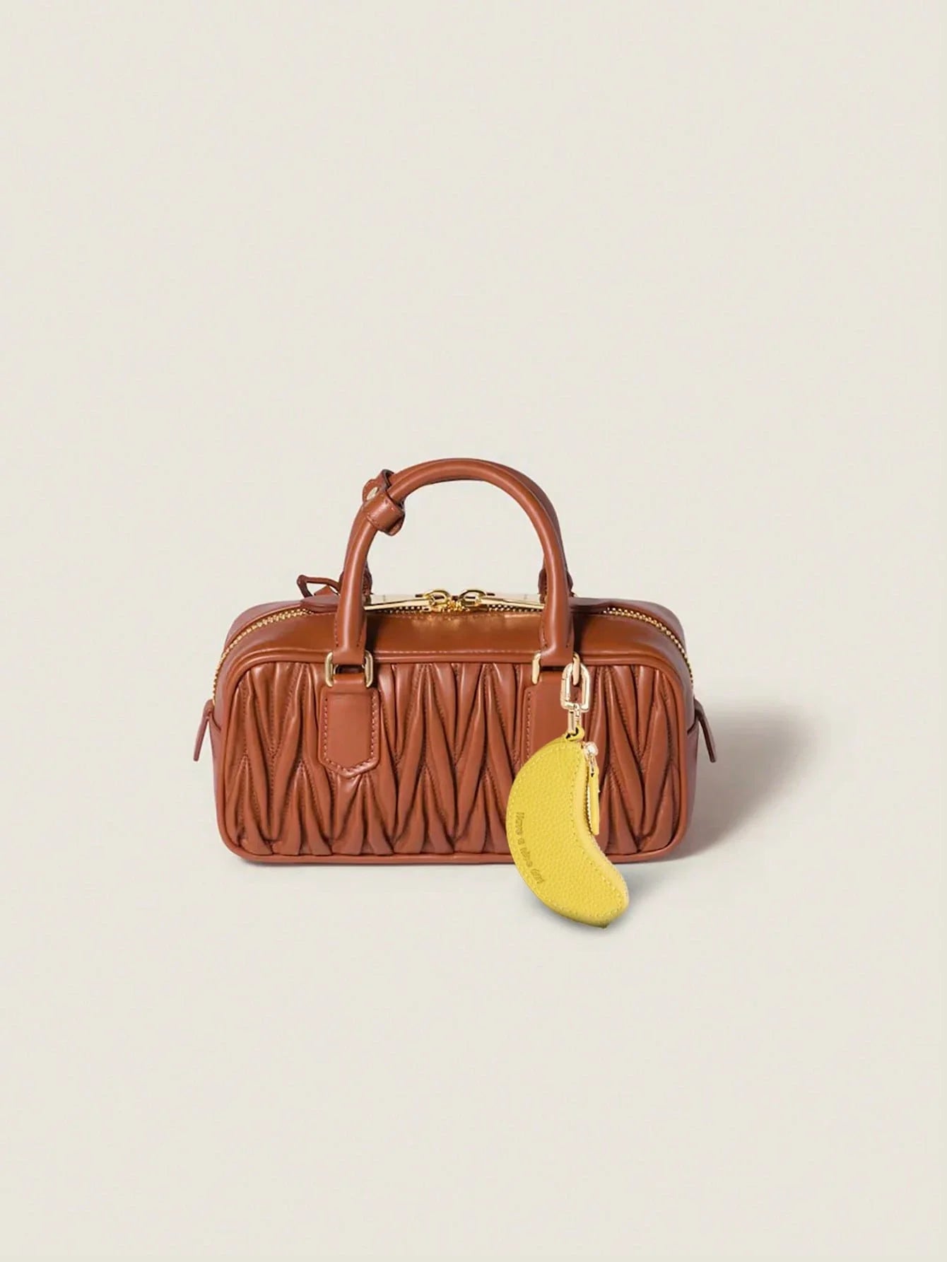 Yellow Banana Mini Coin Purse