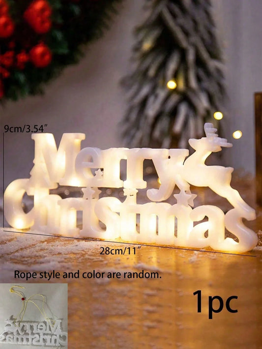 LED Merry Christmas Sign