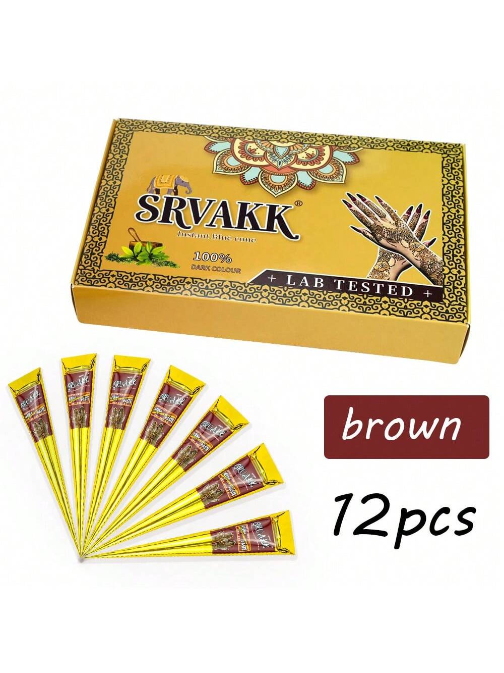 Henna Tattoo Paste Set