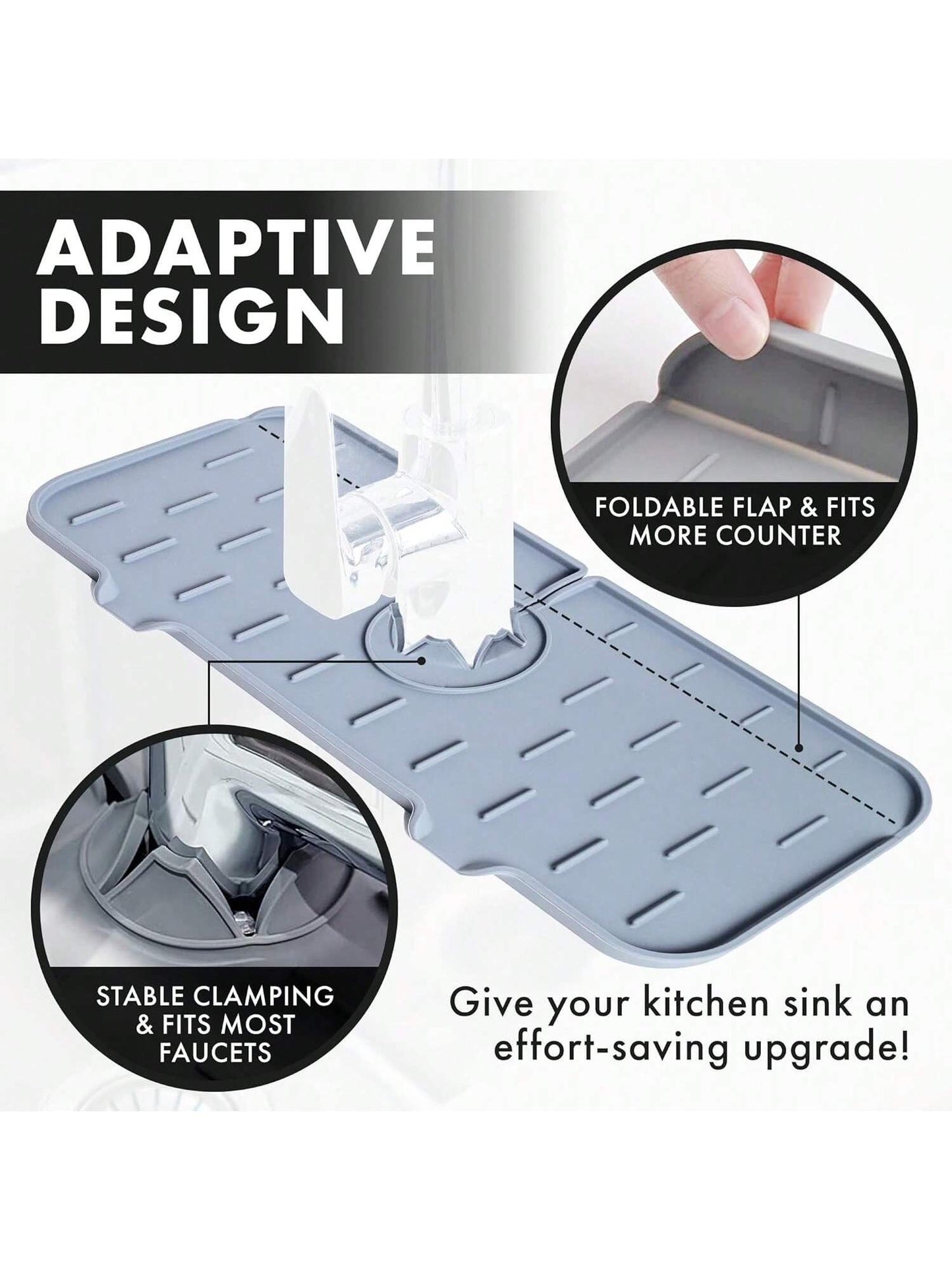Upgraded Silicone Faucet Mat