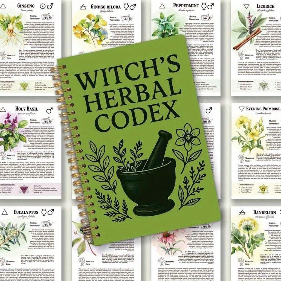 Witch’s Herbal Spell Notebook