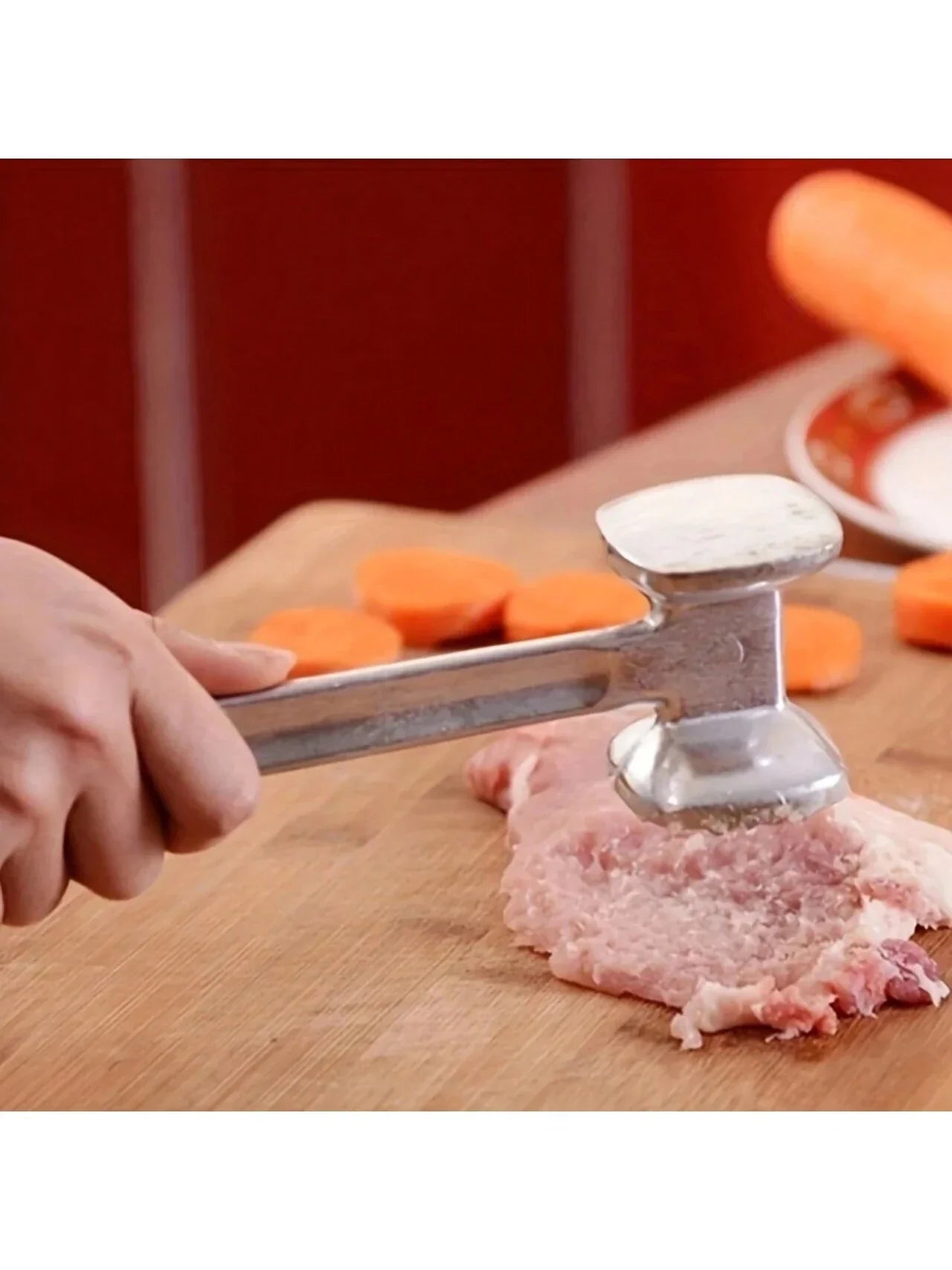 Double-Sided Meat Tenderizer Mallet