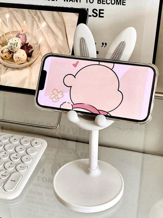 Cartoon Rabbit Adjustable Phone Stand