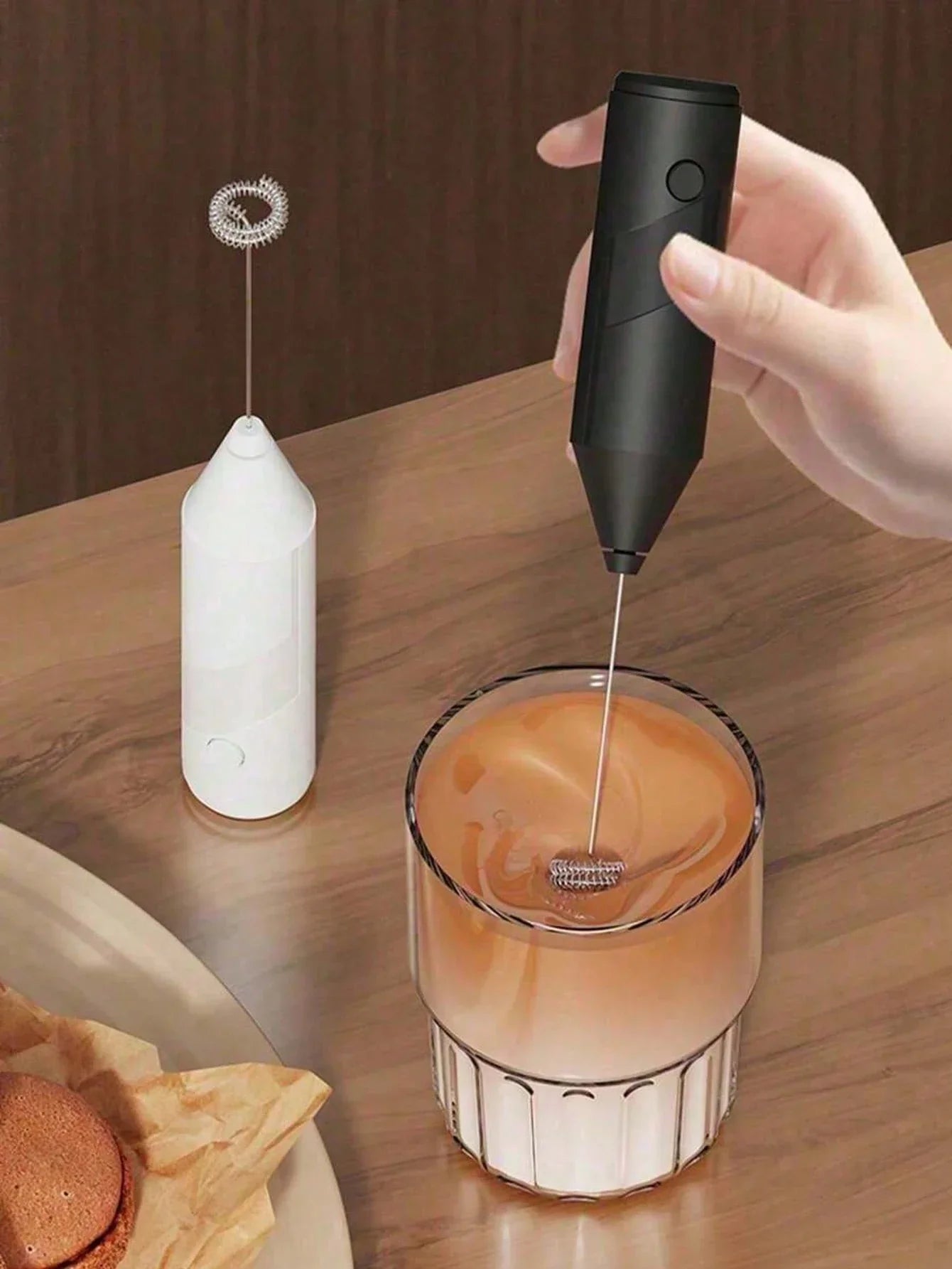 Electric Milk Frother Whisk