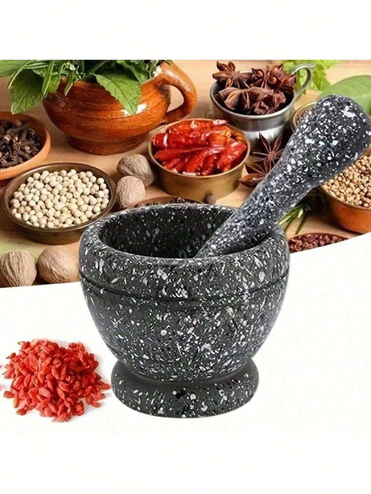 Granite Pattern Garlic Crusher