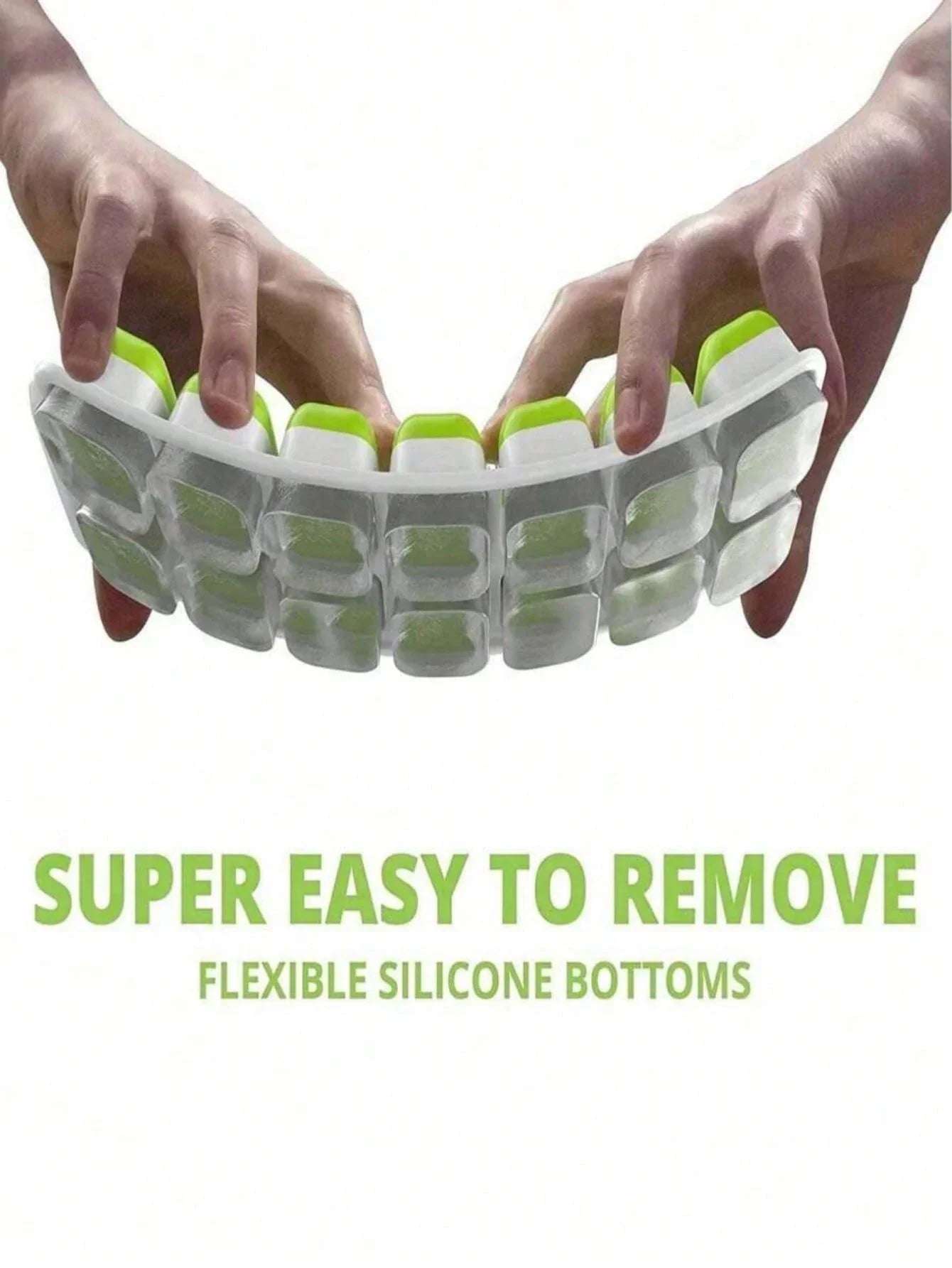 Silicone Ice Cube Tray with Lid