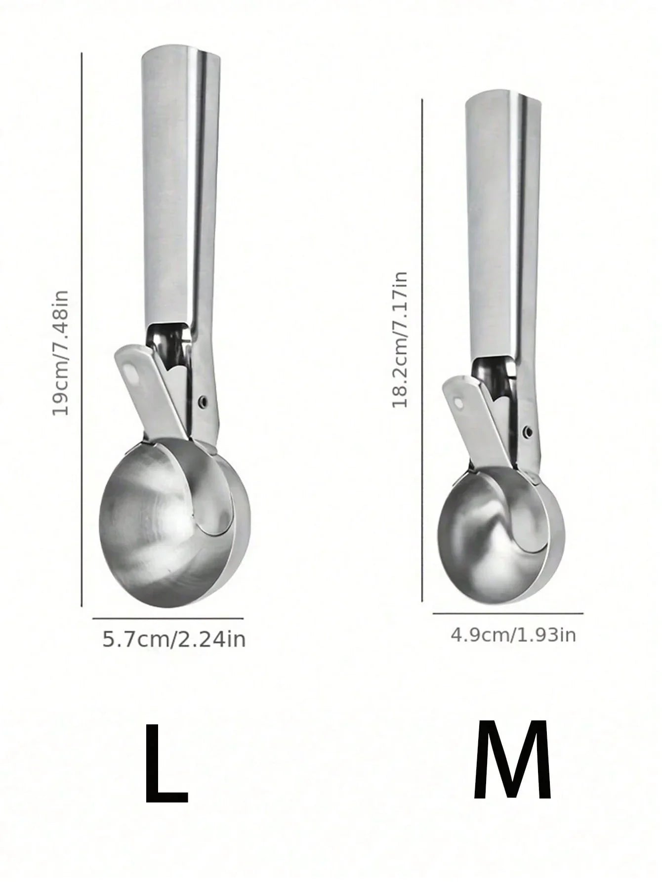 Stainless Steel Ice Cream Scoop