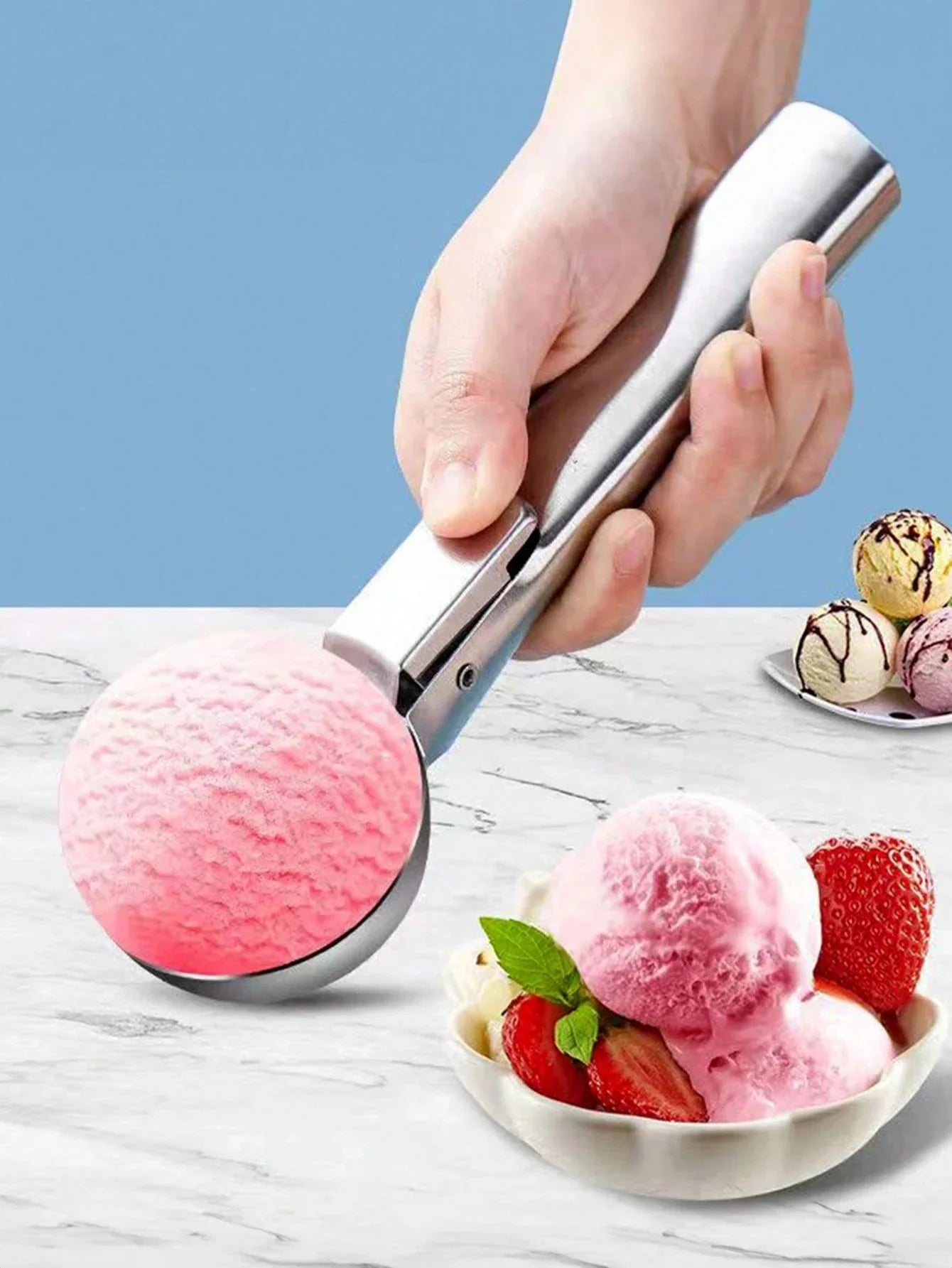 Stainless Steel Ice Cream Scoop