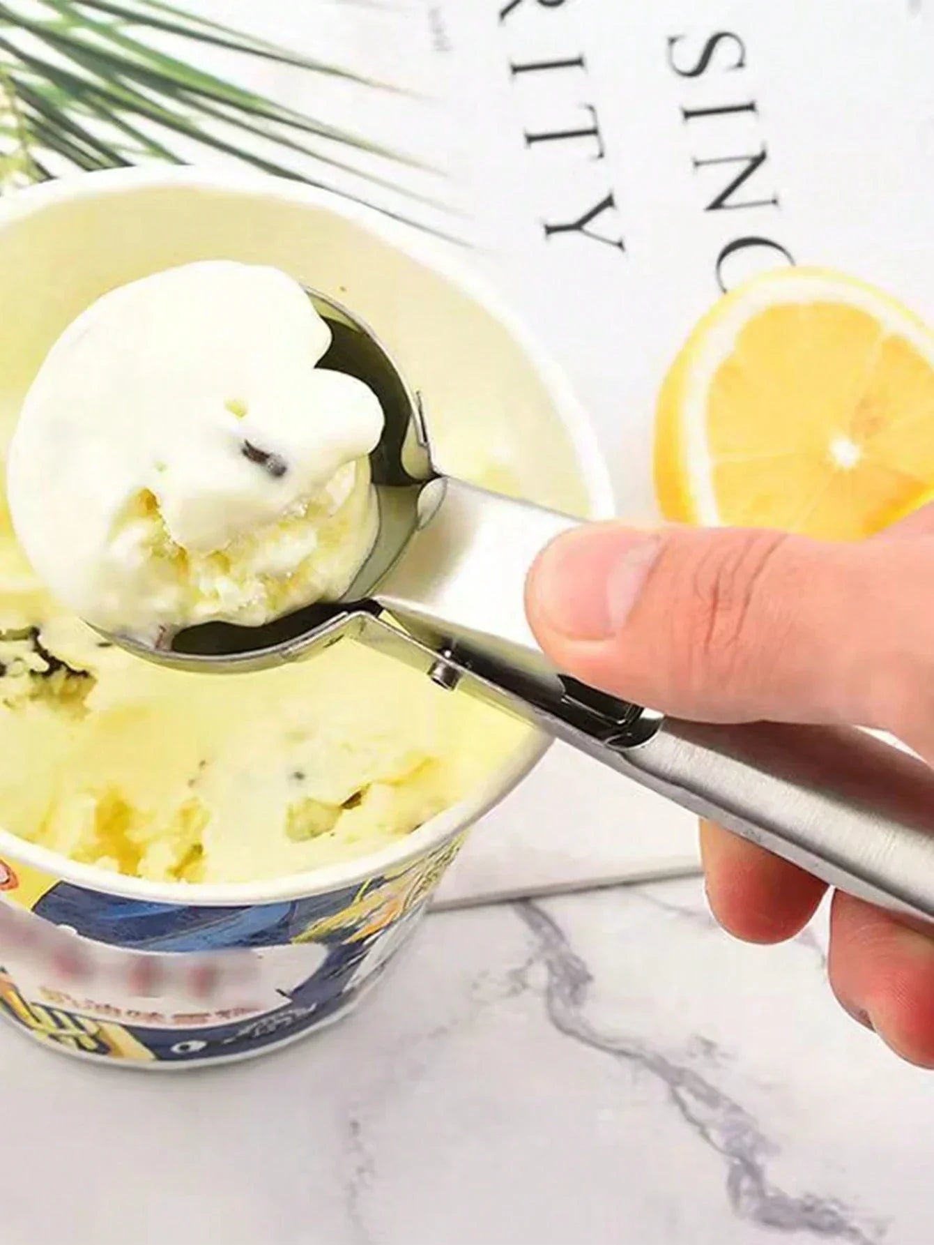 Stainless Steel Ice Cream Scoop