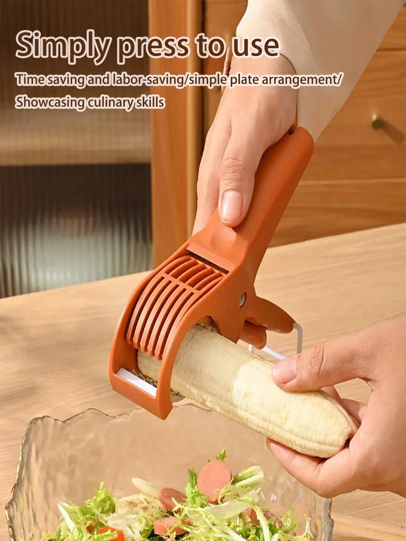 Stainless Steel Fruit & Veggie Slicer