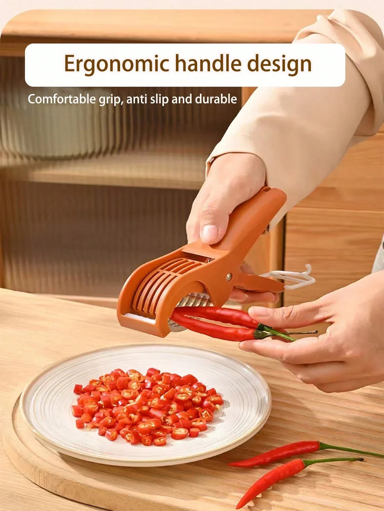 Stainless Steel Fruit & Veggie Slicer