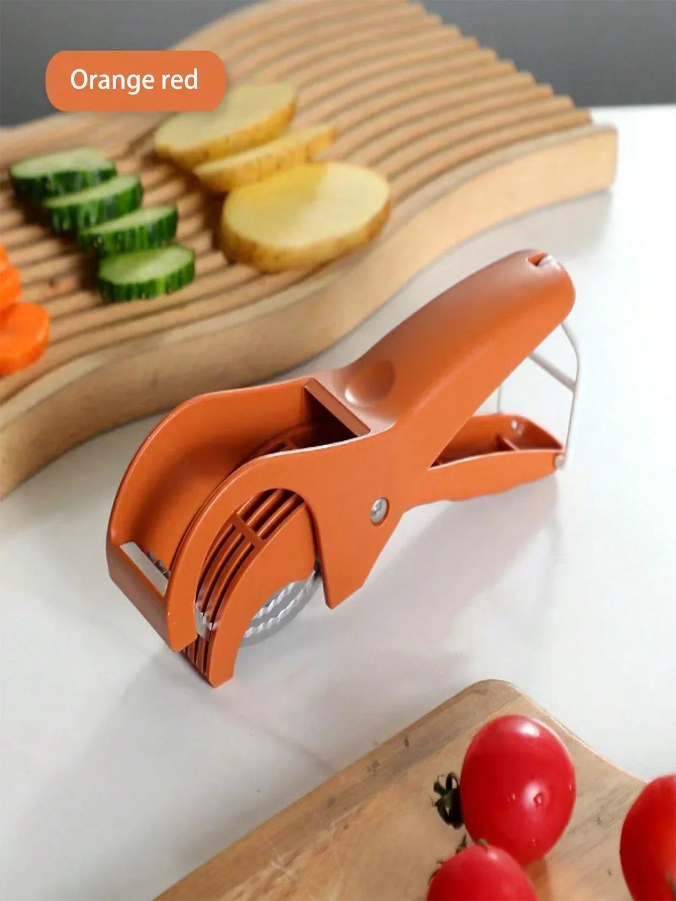 Stainless Steel Fruit & Veggie Slicer