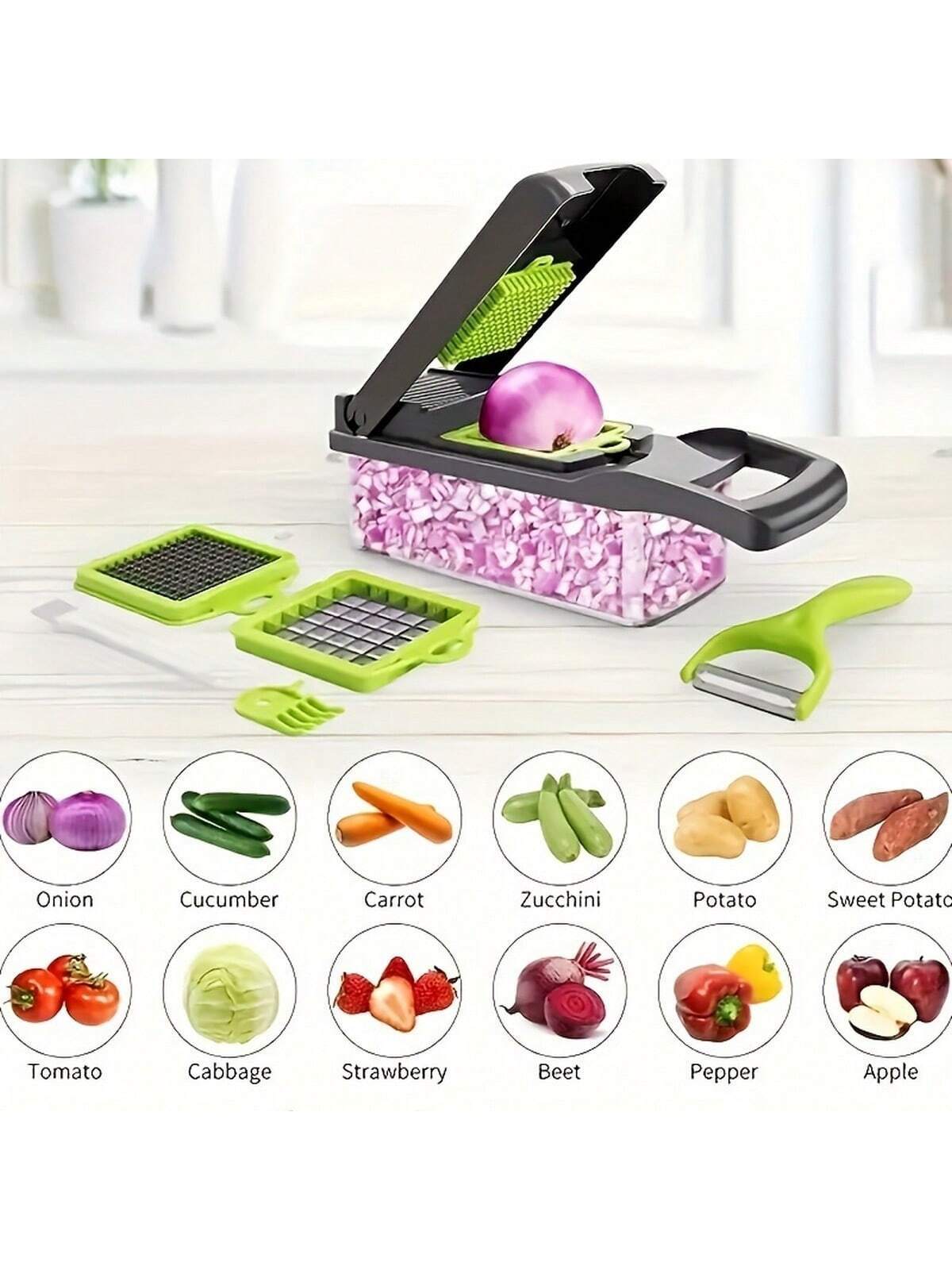 Multifunctional Vegetable Chopper Set