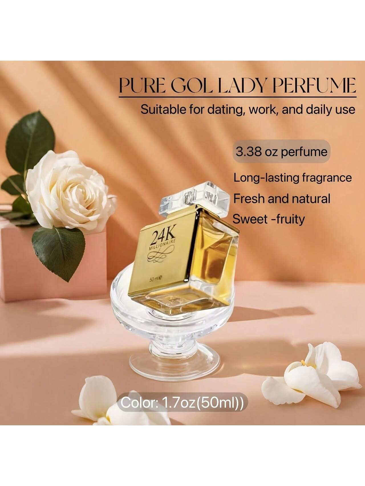 24K Long Lasting Luxury Perfume