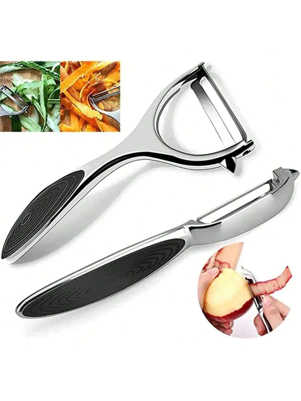 2pcs Zinc Alloy Peelers