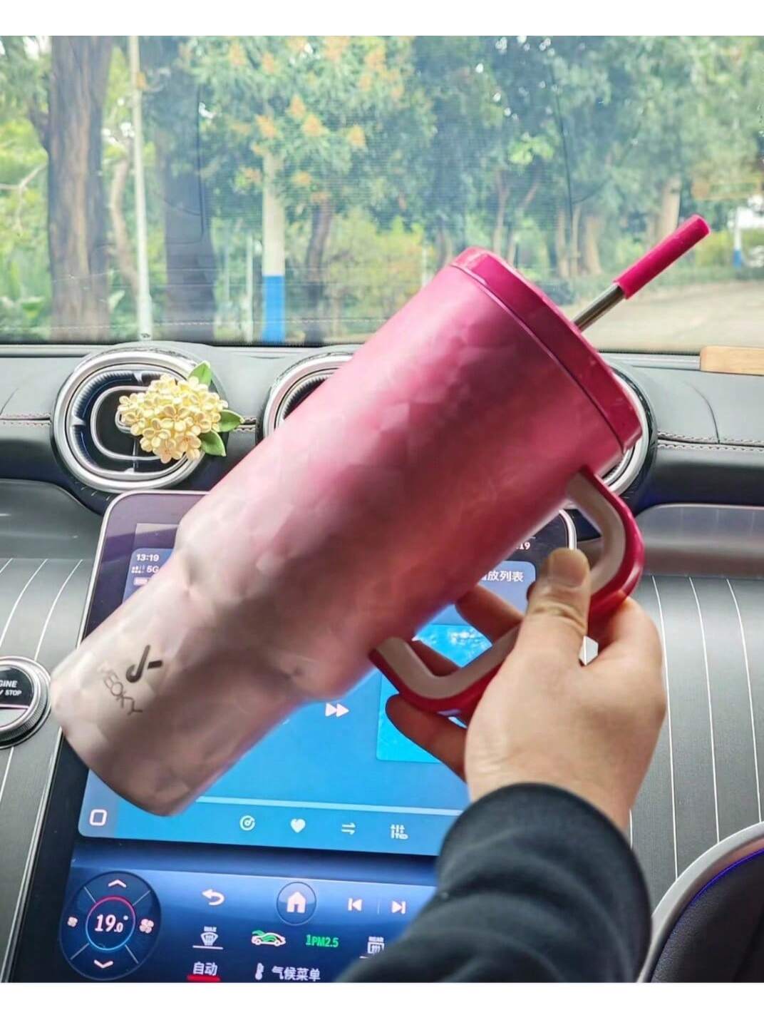 Meoky 40oz Stainless Steel Bottle