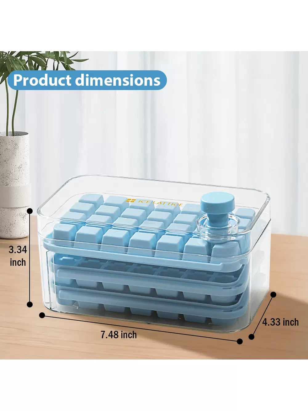 3-Pack 84 Mesh Ice Tray Set