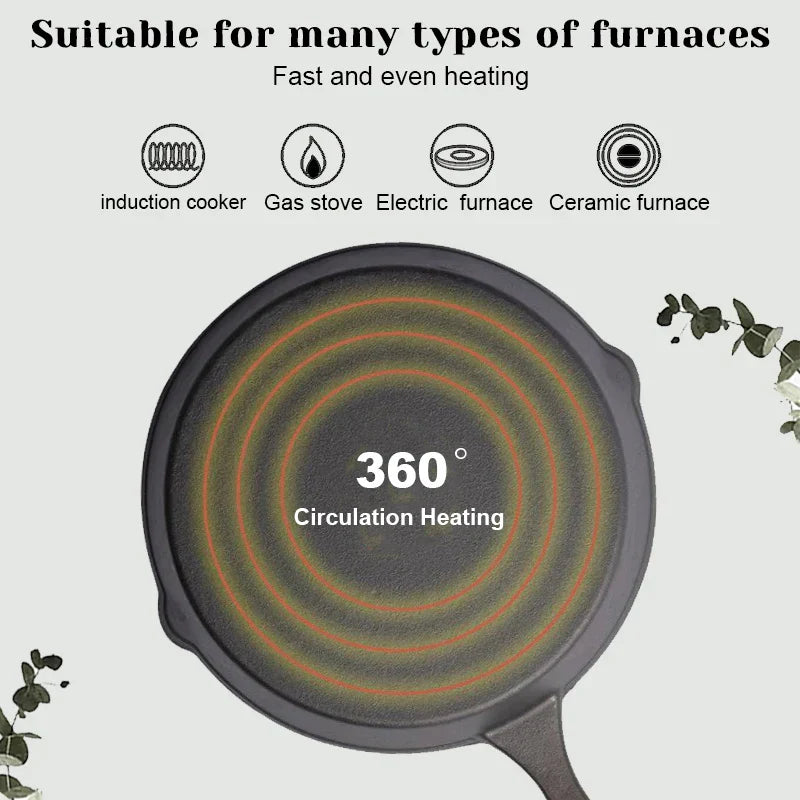 Cast Iron Frying Pan Trio