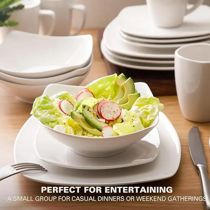 Elegant Porcelain Dining Set
