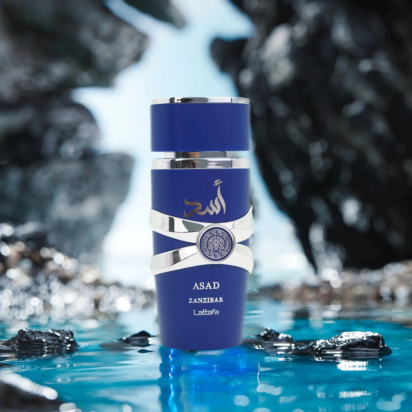 Lattafa Asad Zanzibar Blue EDP 3.4OZ