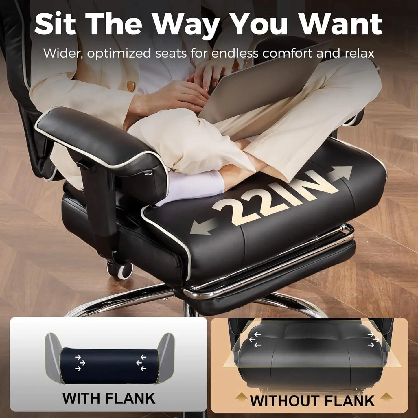 COMHOMA Big & Tall Executive Chair