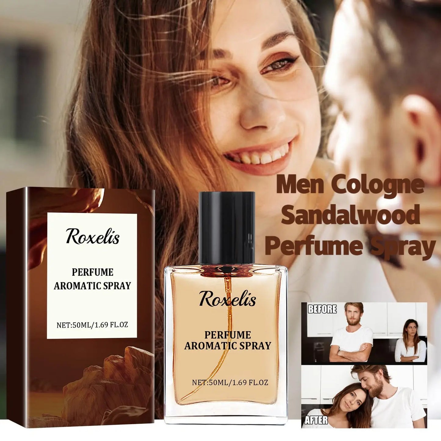 Roxelis 50ML Men's Cologne Spray