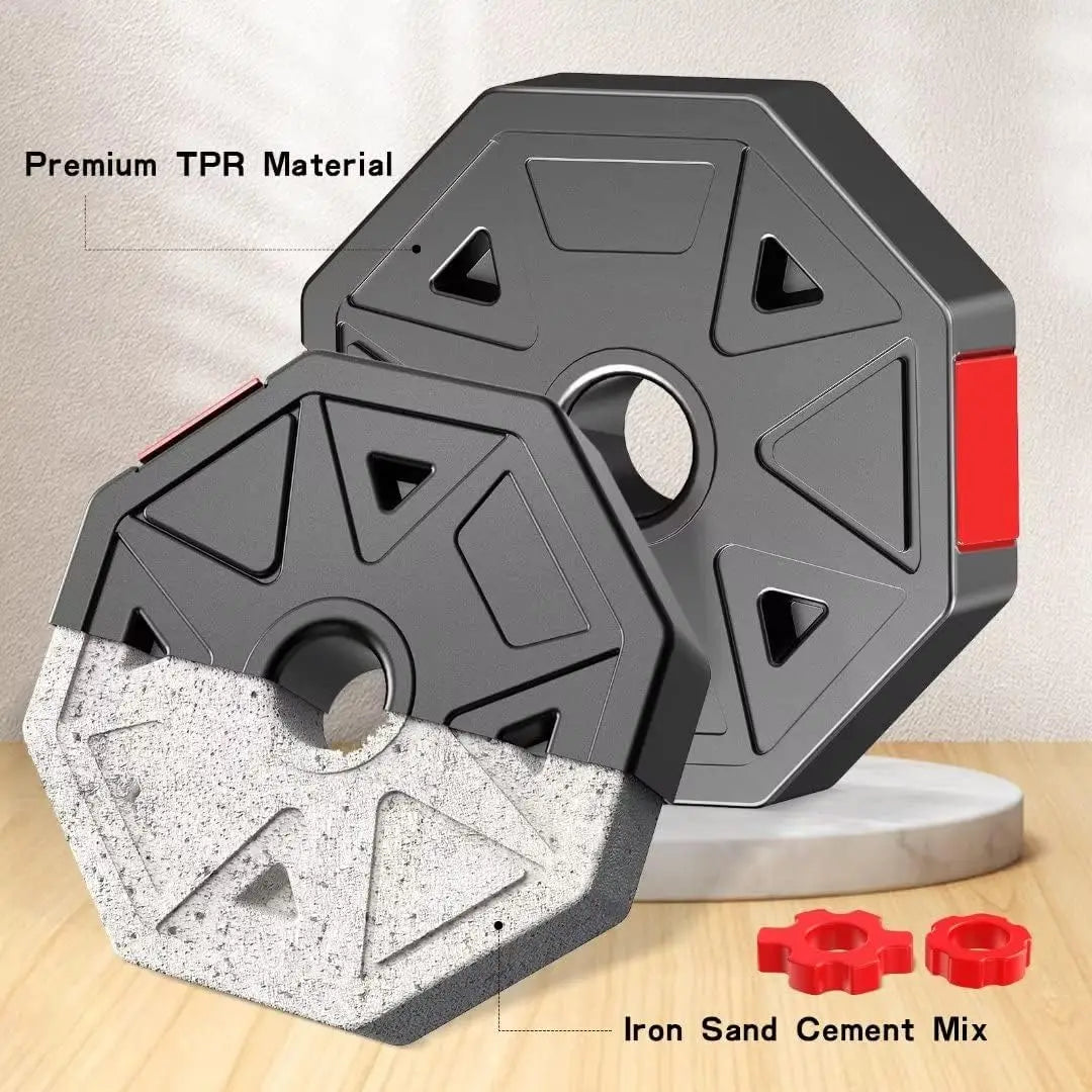 Adjustable Dumbbell Barbell Set