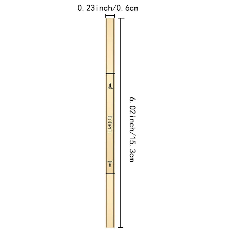 Dual-Ended Waterproof Eyebrow Pencil