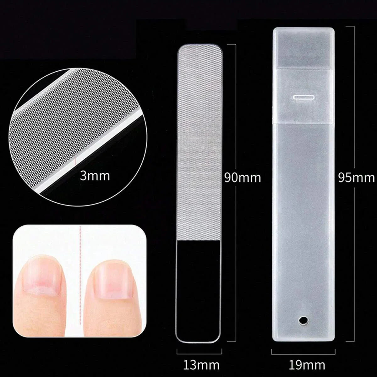 4Pcs Stainless Steel Nail Clipper Set