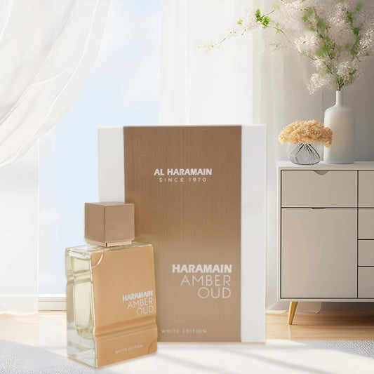 Al Haramain Amber Oud White Edition Eau de Parfum  2.0 OZ