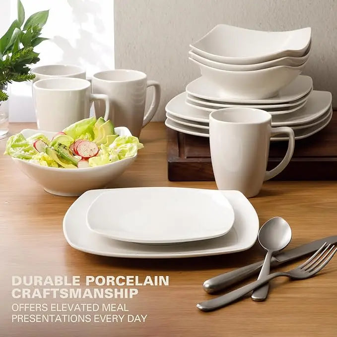 Elegant Porcelain Dining Set