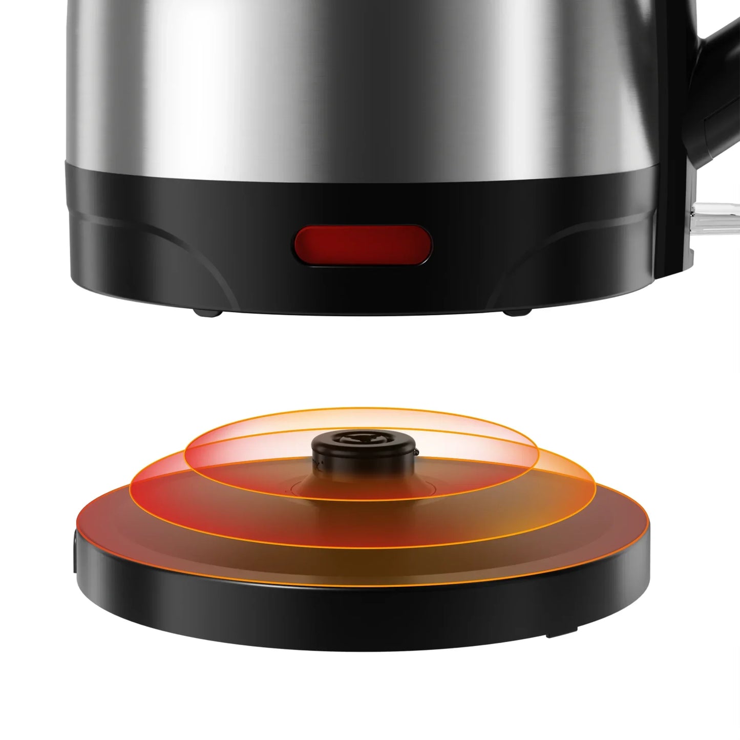 Electric Tea Kettle  1.7L Stainless Steel