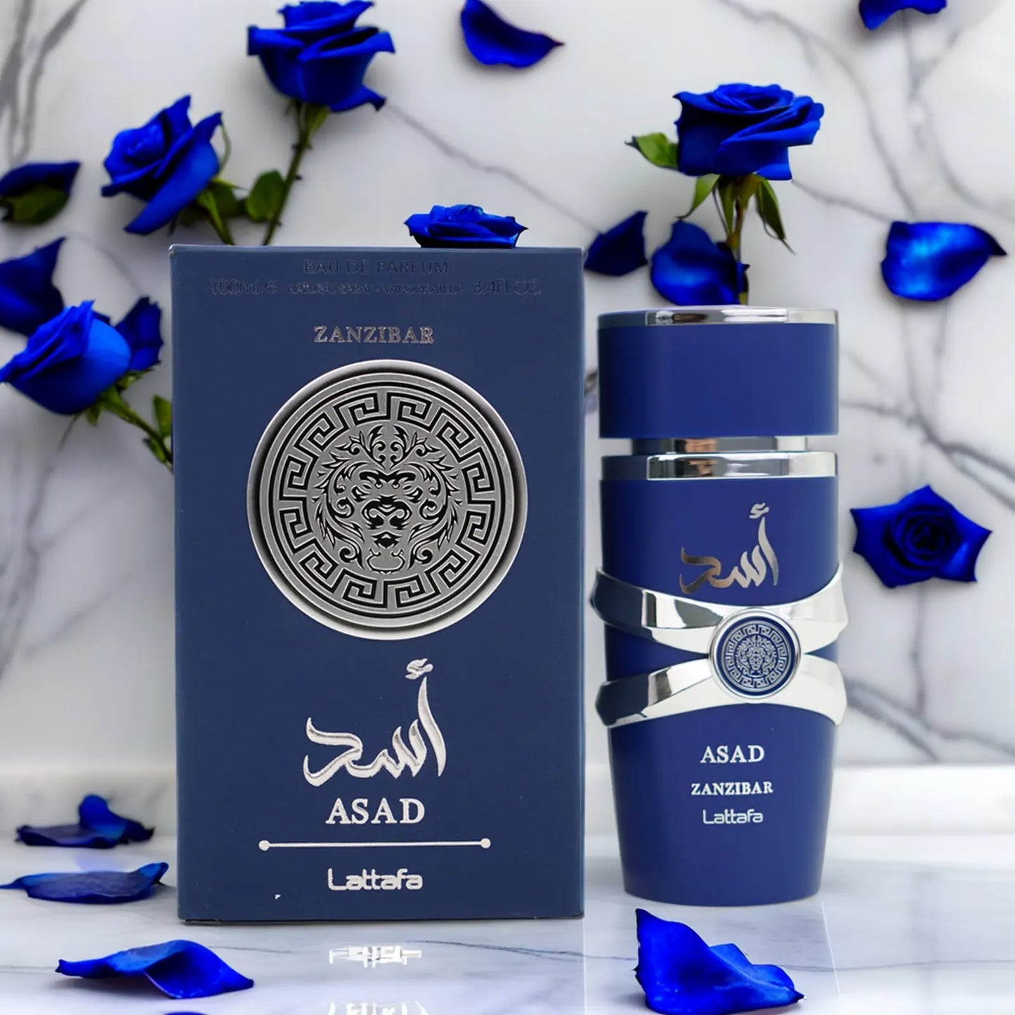 Lattafa Asad Zanzibar Blue EDP Perfume