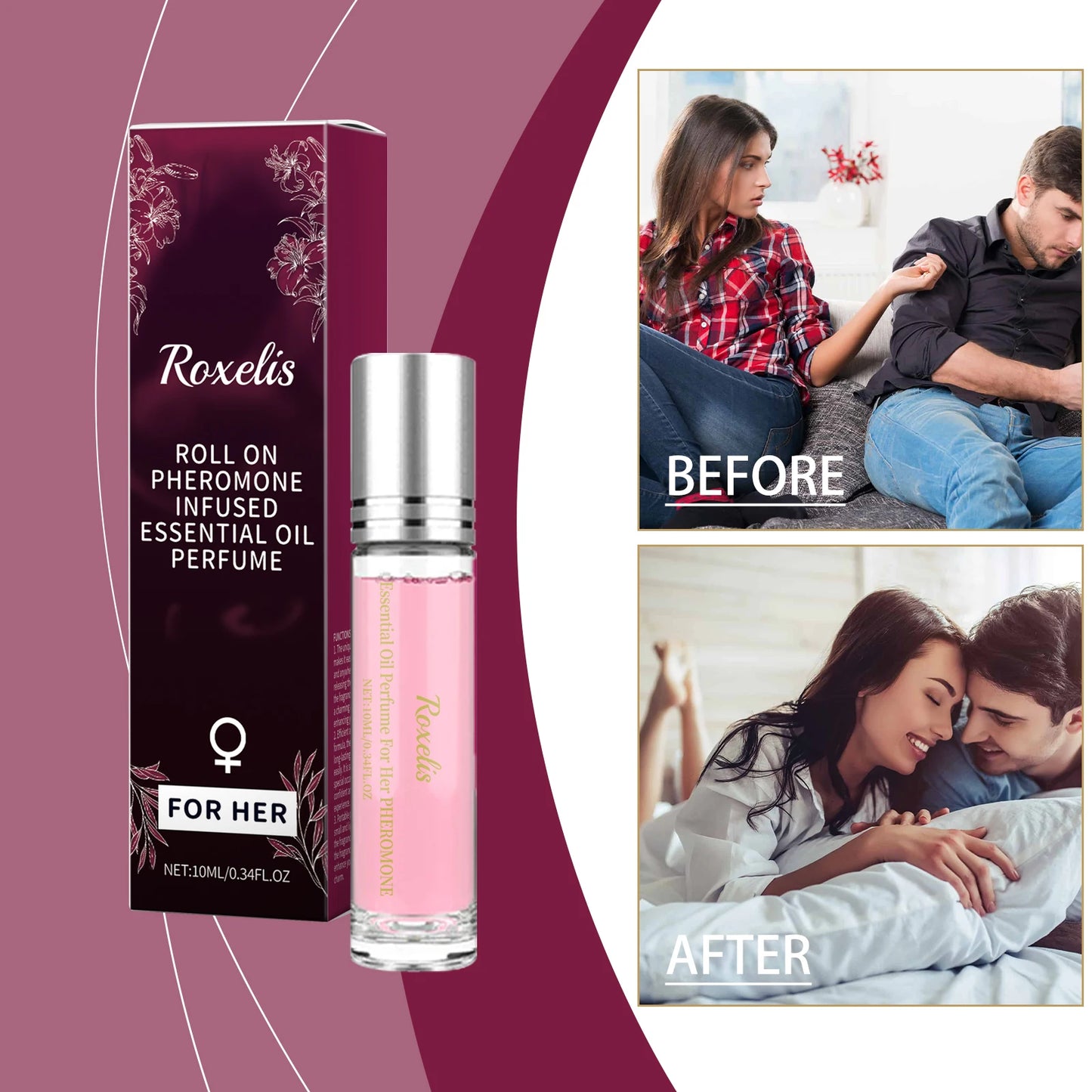 Roxelis Natural Fresh Ball Perfume