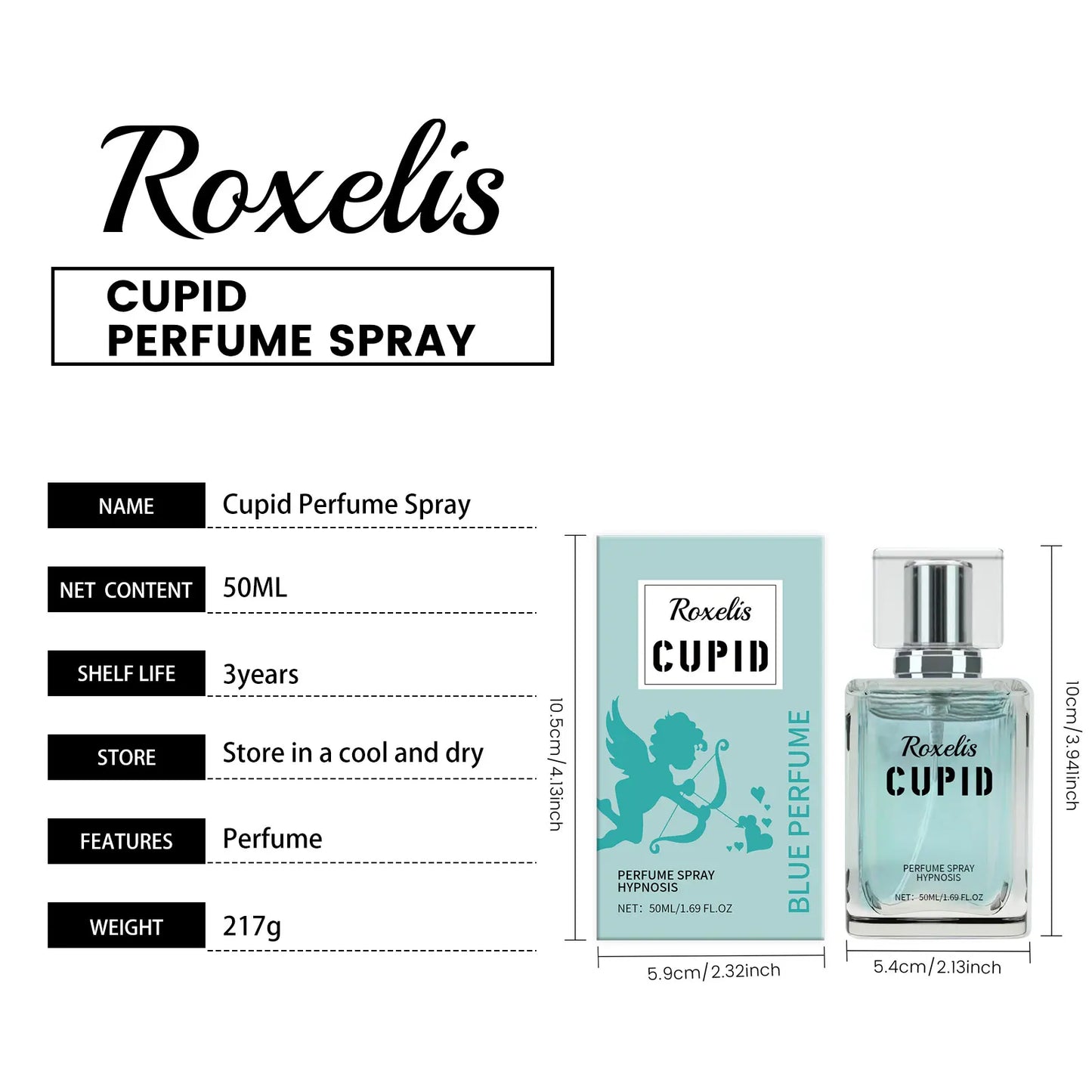 Roxelis Cupid Pheromone Perfume 50ml