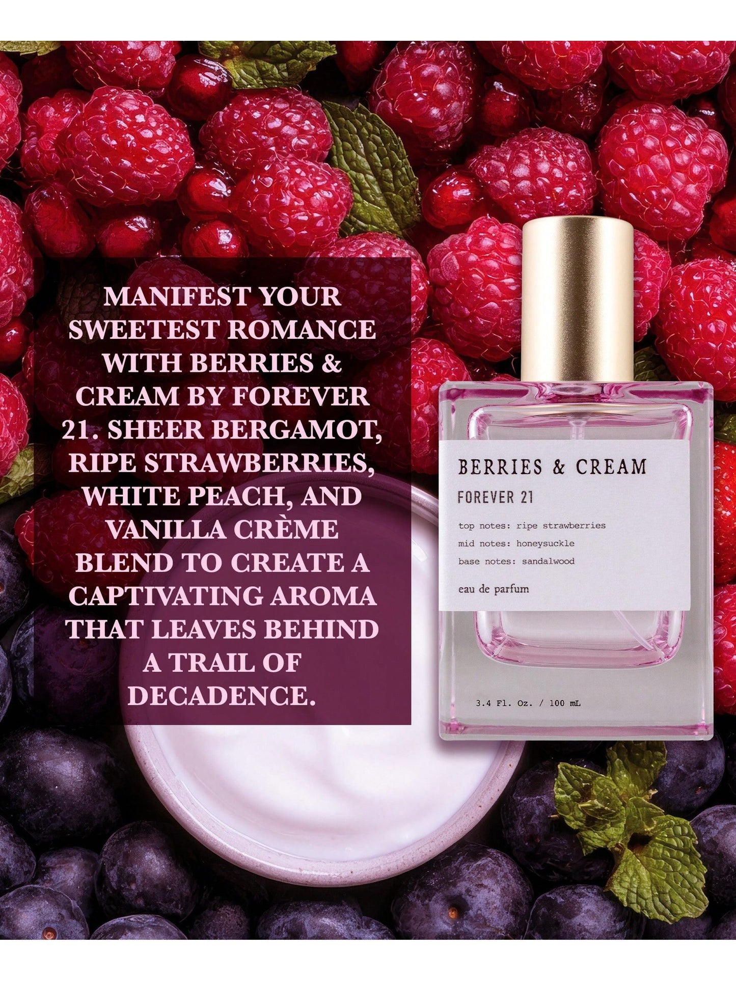 Berries Cream Perfume for Women