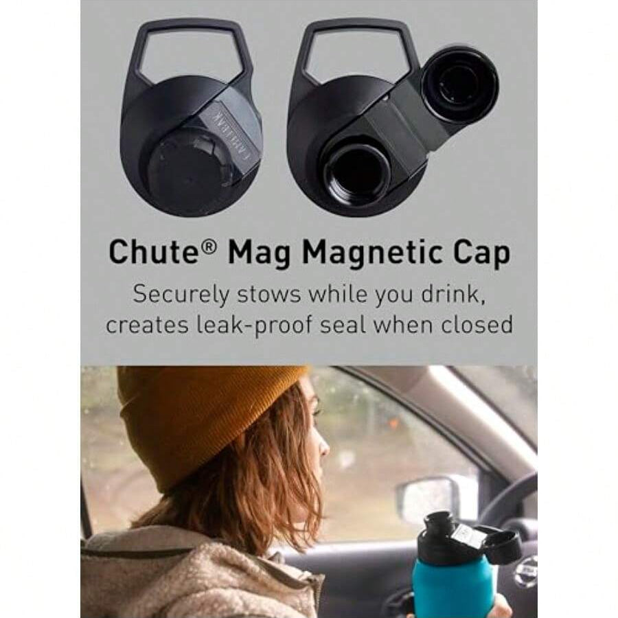 CamelBak Chute Mag Vacuum Insulated Stainless Steel Water Bottle - Black