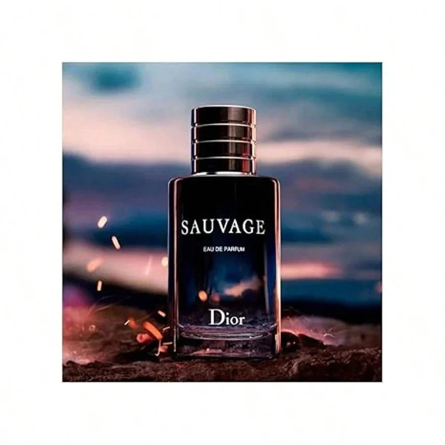 Dior Sauvage Eau De Parfum Spray For Men 3.4 OZ
