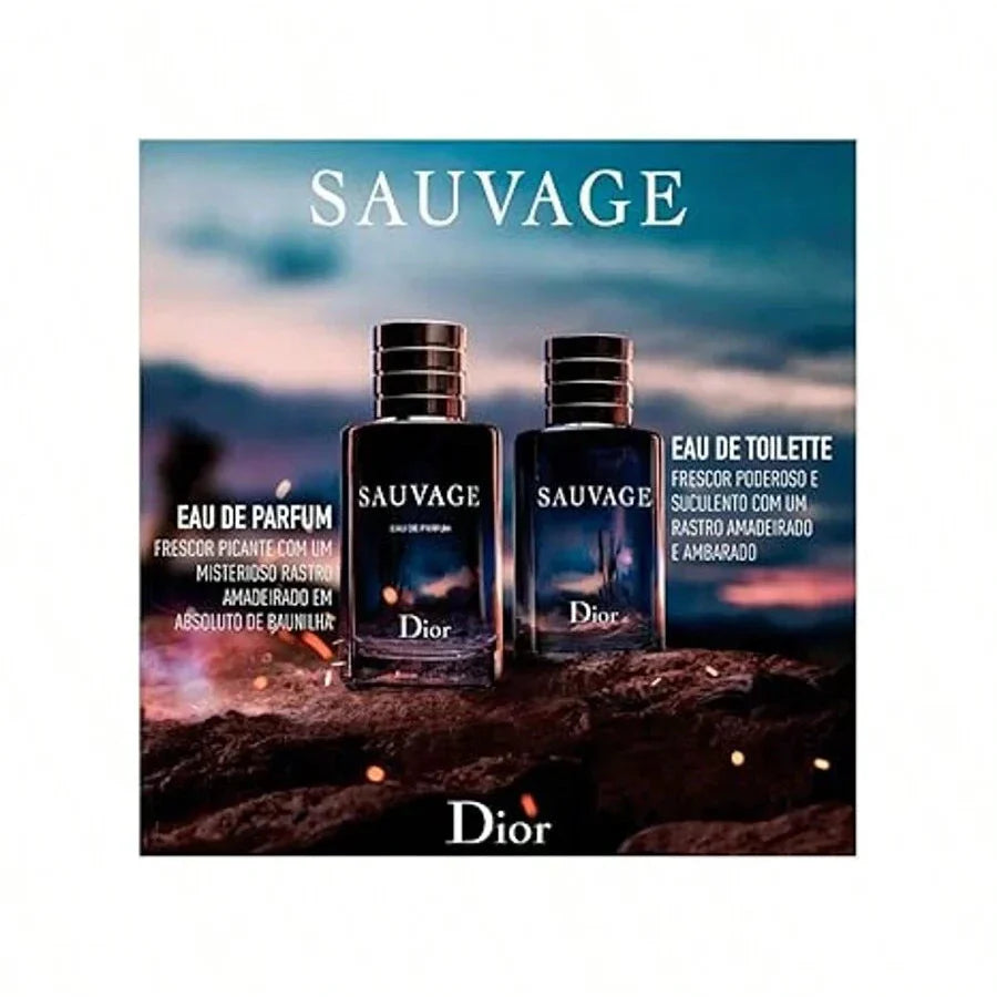 Dior Sauvage Eau De Parfum Spray For Men 3.4 OZ