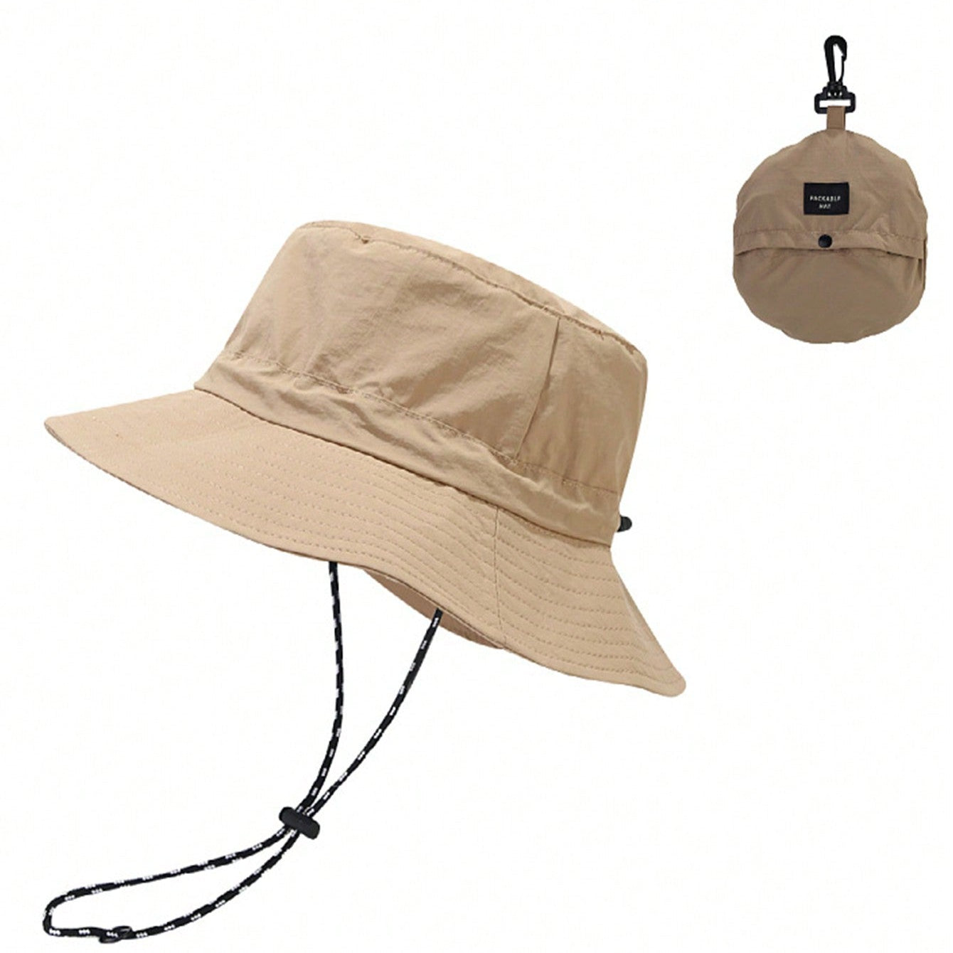 FADZOYLE Waterproof Adjustable Bucket Hat - Khaki