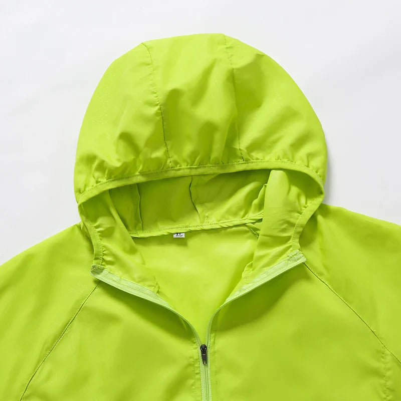 LNGXO Unisex Waterproof Windbreaker