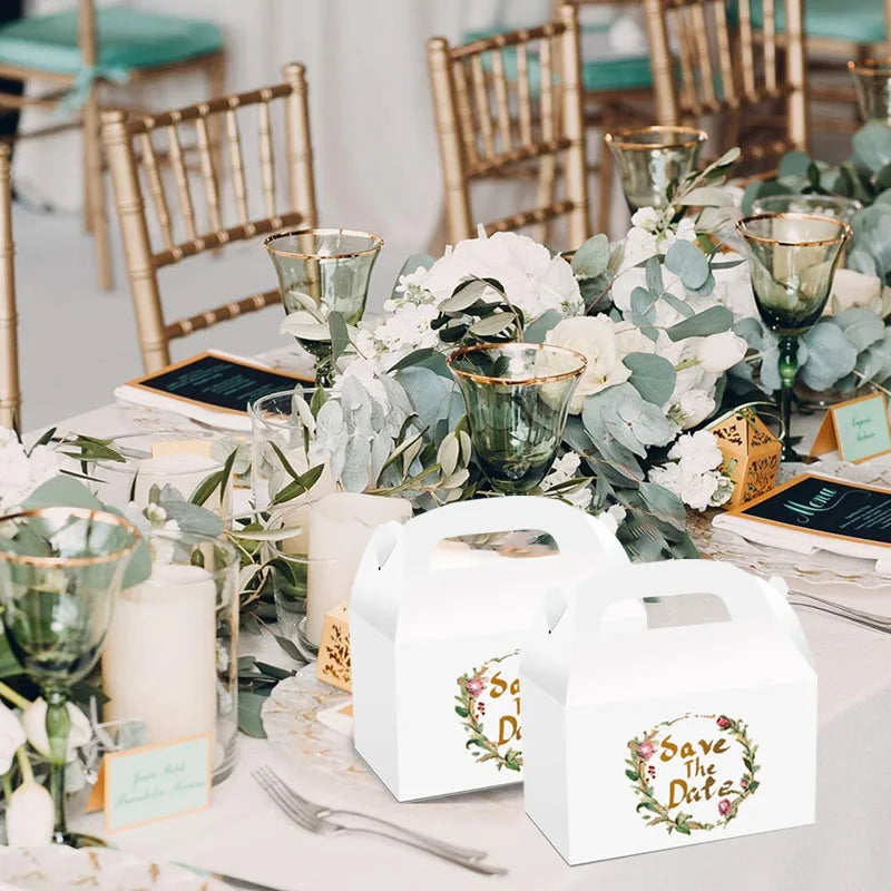 Kraft Paper Cake Gift Boxes