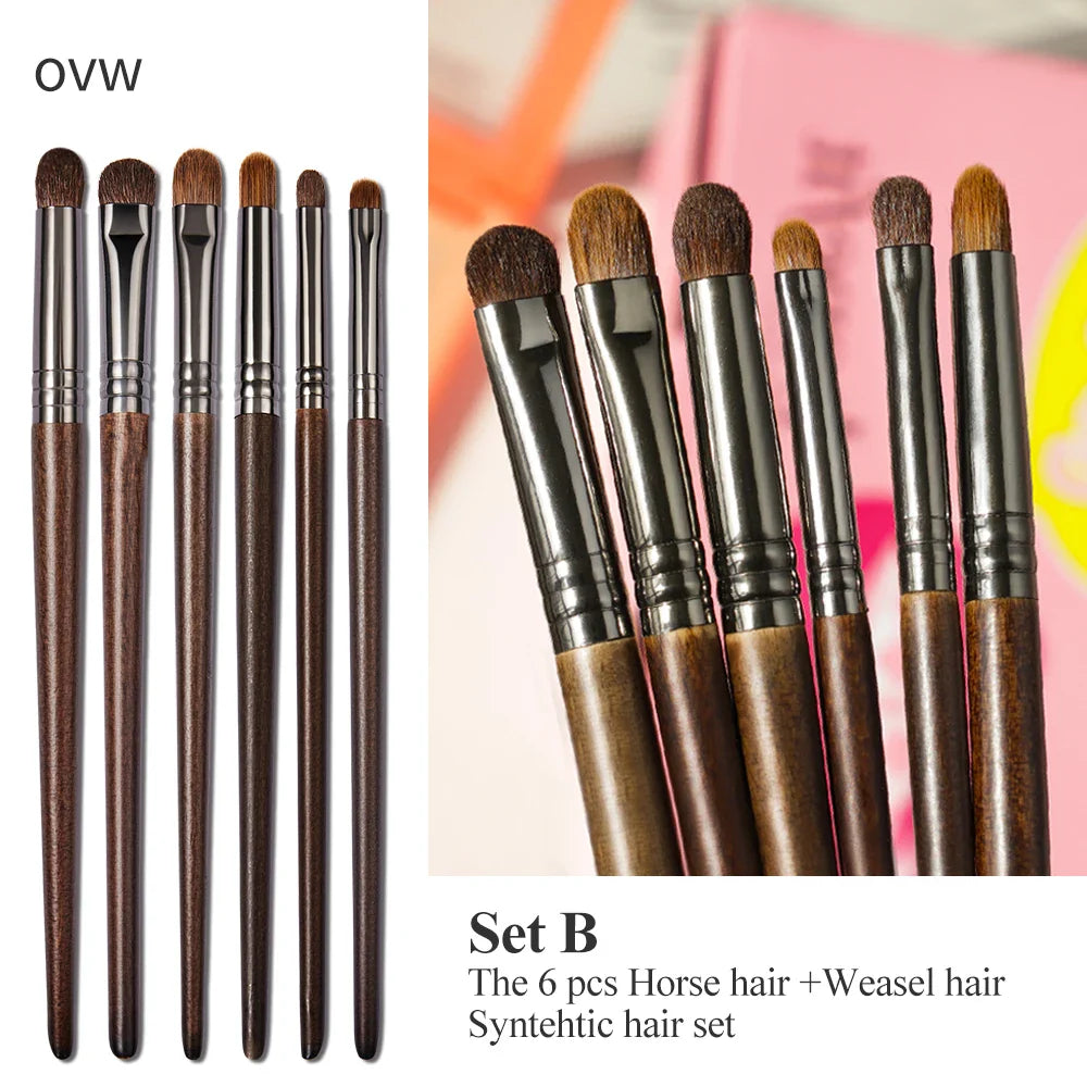 OVW 2/6PCS Eyeshadow Brush Set