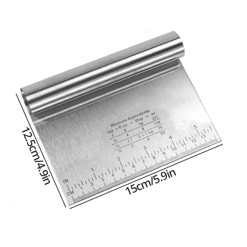 Stainless Steel Dough Scraper Cutter