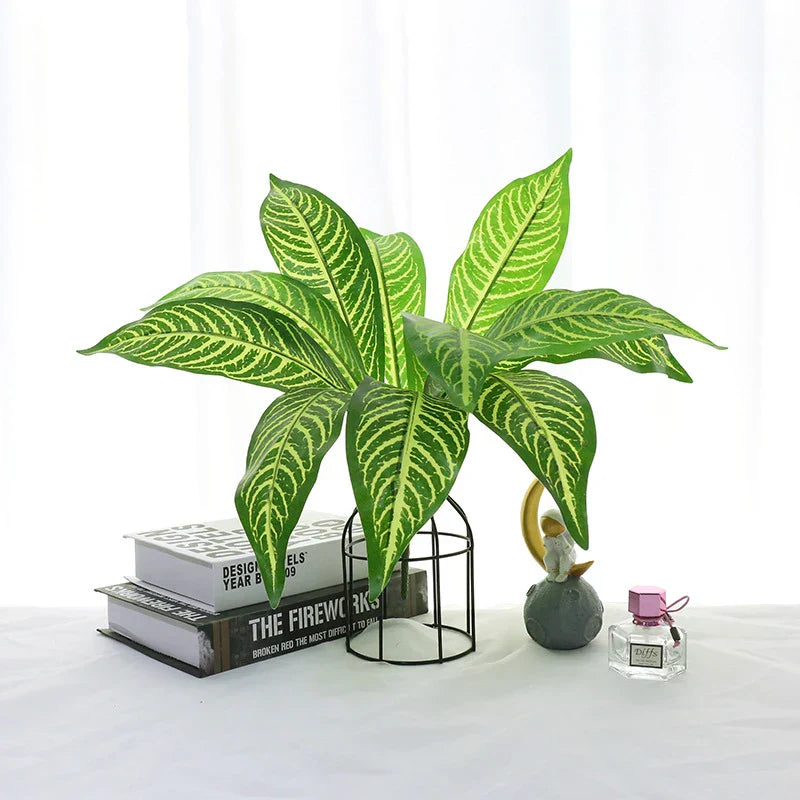 Artificial Monstera Bamboo Plant