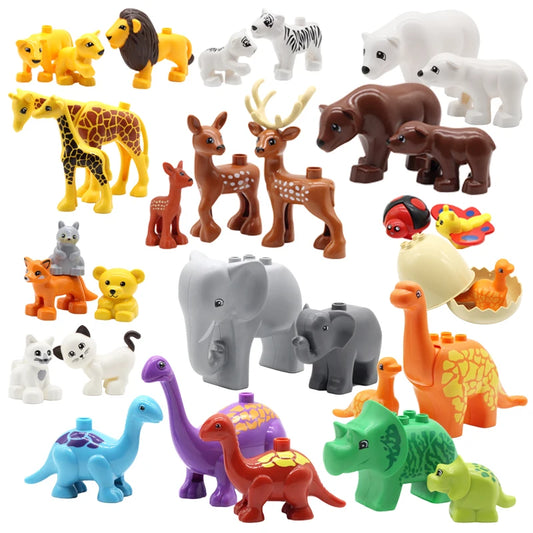 Zoo Animals Building Blocks