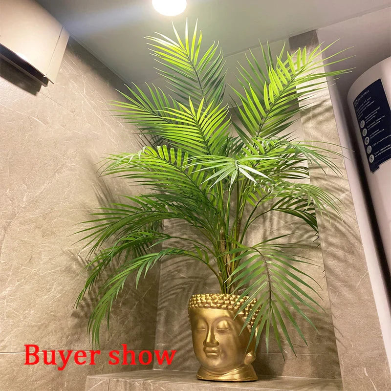 Large Artificial Palm Monstera Tree