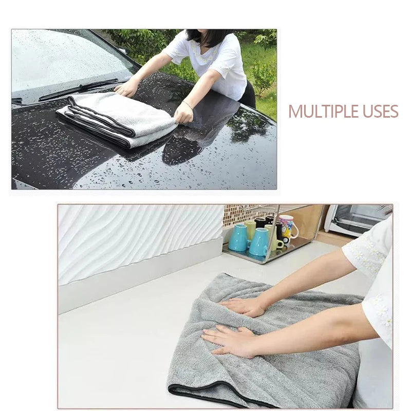 SEAMETAL Microfiber Auto Wash Towel
