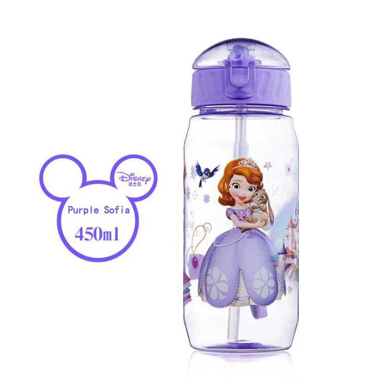 Kids BPA Free Water Bottle - Cartoon Sticker